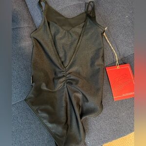 Tiger Friday Radiance Aurora Leotard - Obsidian